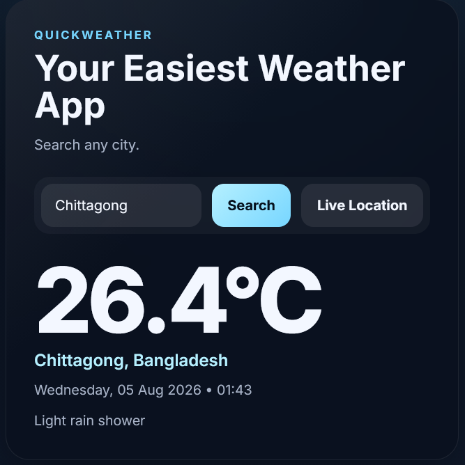 QuickWeather